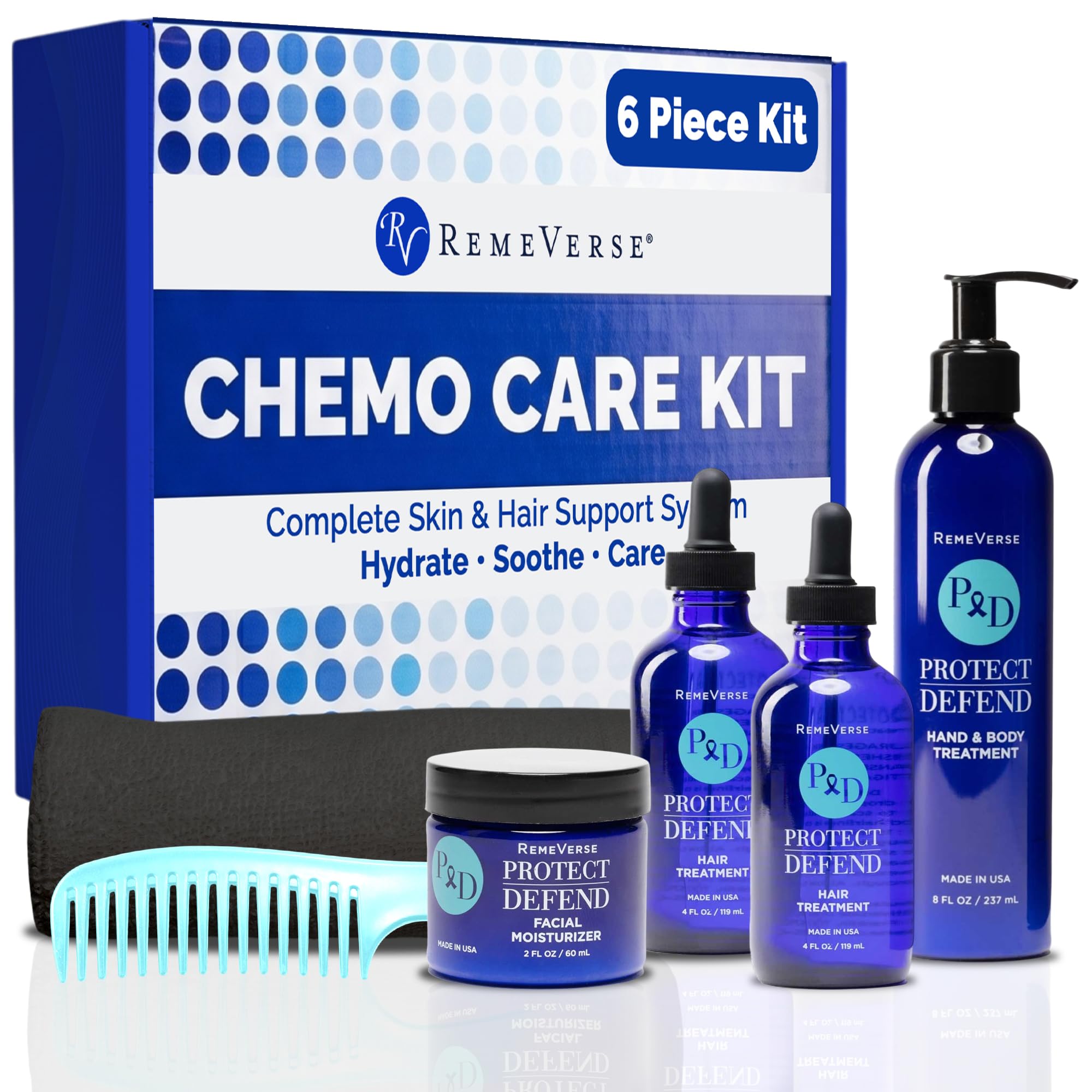 Amazon.com: RemeVerse Chemo Care Kit - 6-Piece Clinically-Based